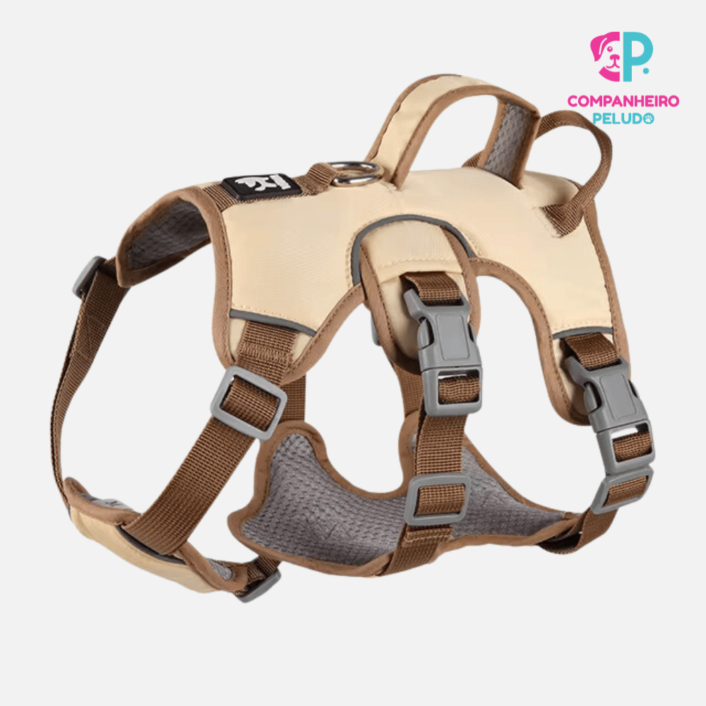 Arnés De Lujo Con Asa De Control Para Mascotas