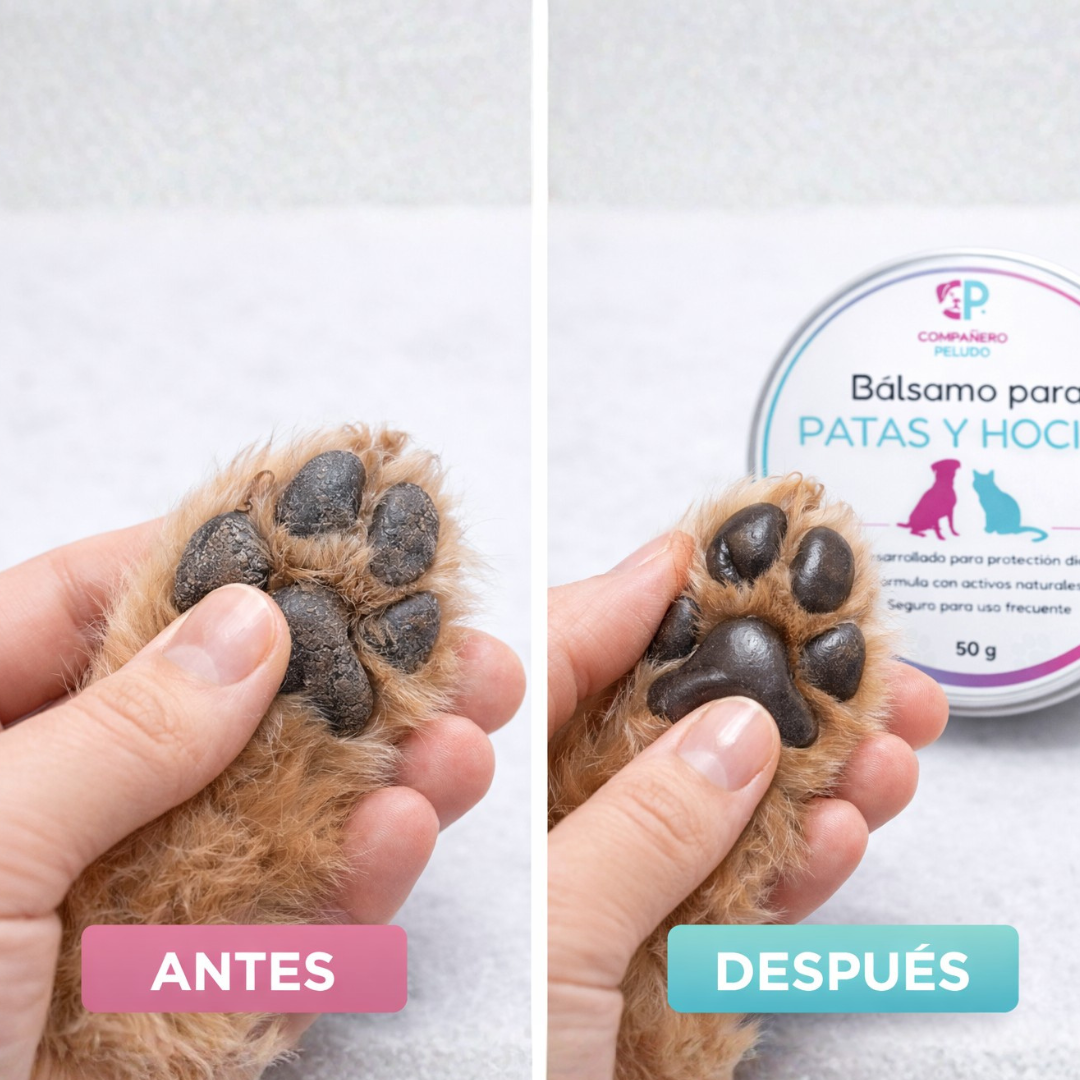 Bálsamo Compañero Peludo, Protector para Patas y Hocico