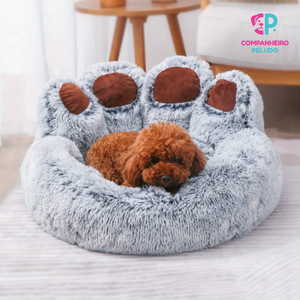 Soft Cloud-Shaped Paw-Shaped Bed