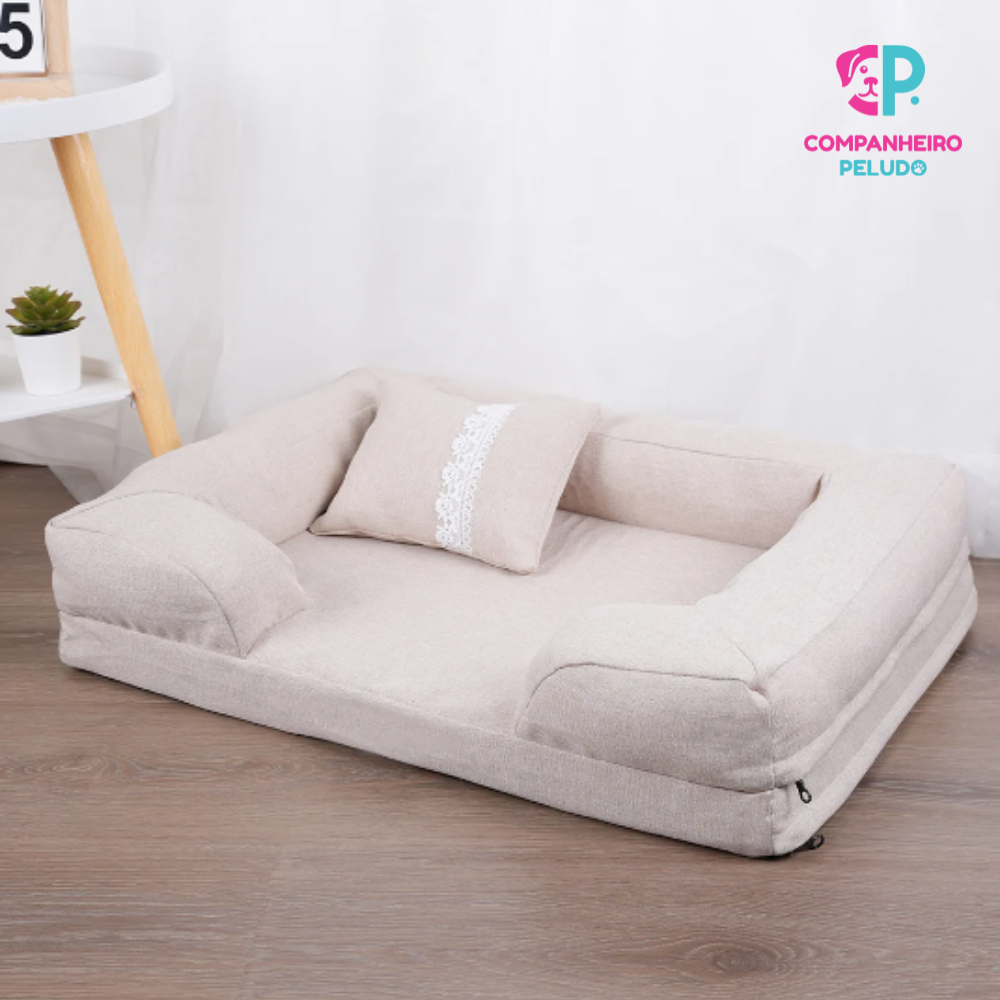 Cama Premium Lavable Para Perros Y Gatos